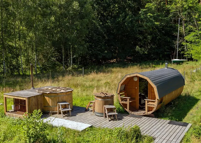 Botel Water Hideout - Floating In Wild Nature Nowawieś Zbąska